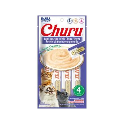 CHURU GATO ATUN CON ALMEJAS 4 TUBOS