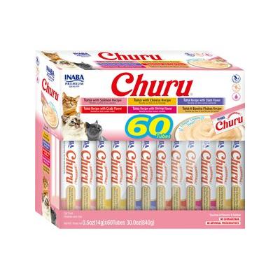CHURU GATO VARIEDAD ATUN 14 GR / 60 TUBOS
