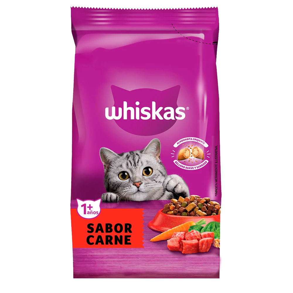 WHISKAS CARNE 10 KG