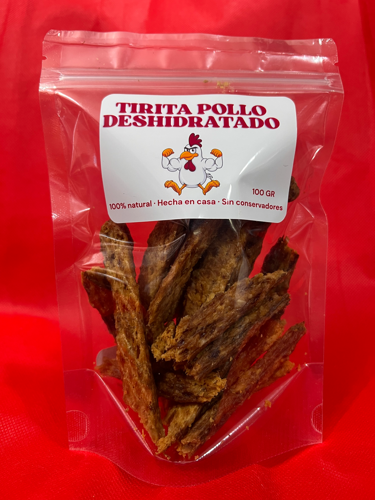 DESHIDRATADO TIRITA POLLO 100 GR