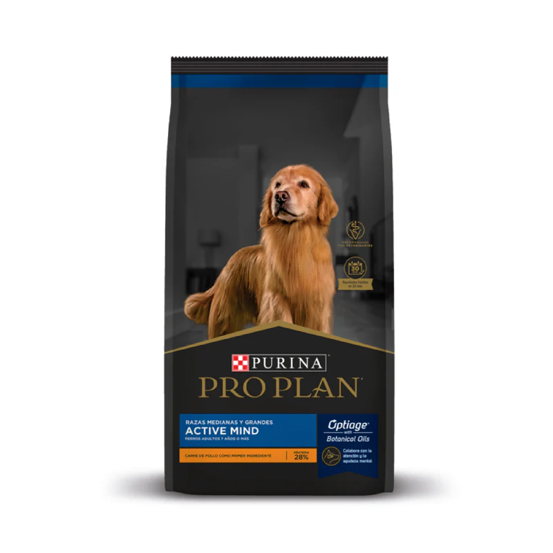 PRO PLAN ACTIVE MIND 7+ MED LRG 15KG AR.