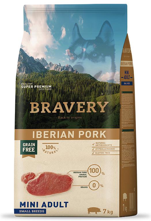 BRAVERY IBERIAN PORK MINI ADULT SMALL BREEDS - 2 KG